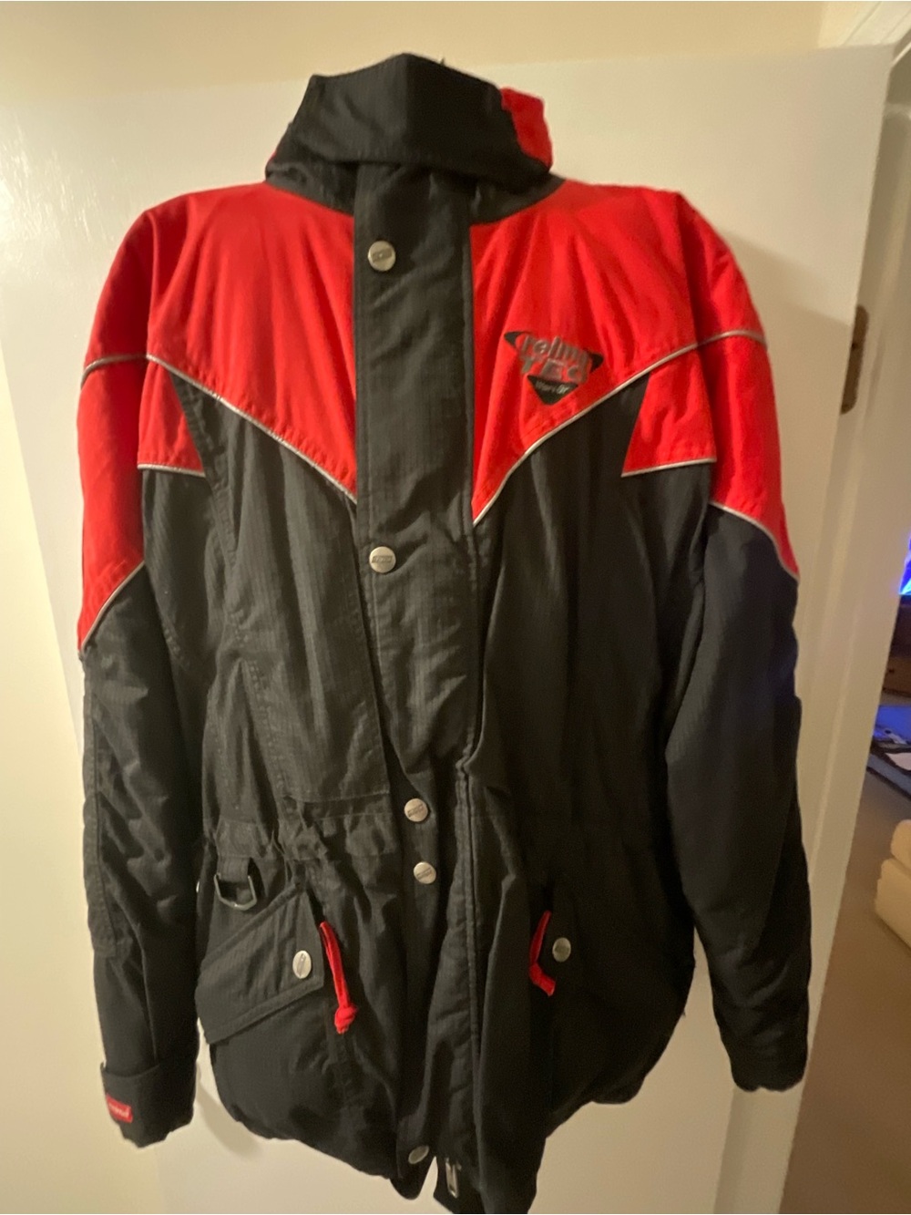 Reima Men's Black and Red Ski Jacket